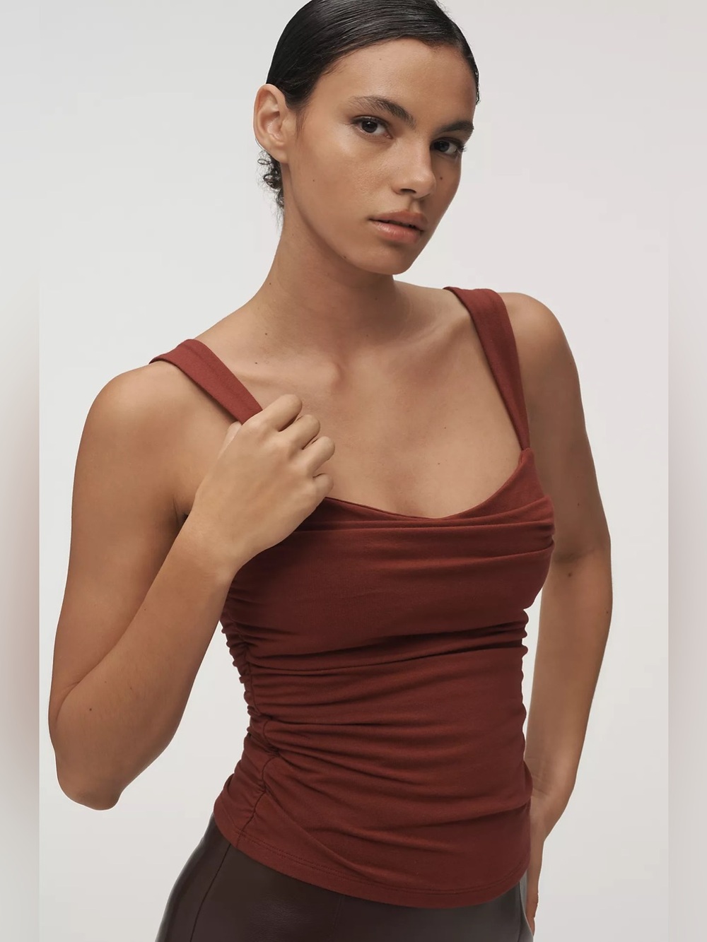 NWT Reformation Trish Knit Tank Top in Chianti